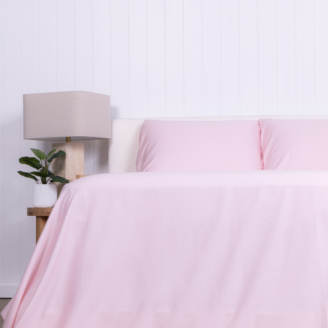 Blush Pink Bed Sheets