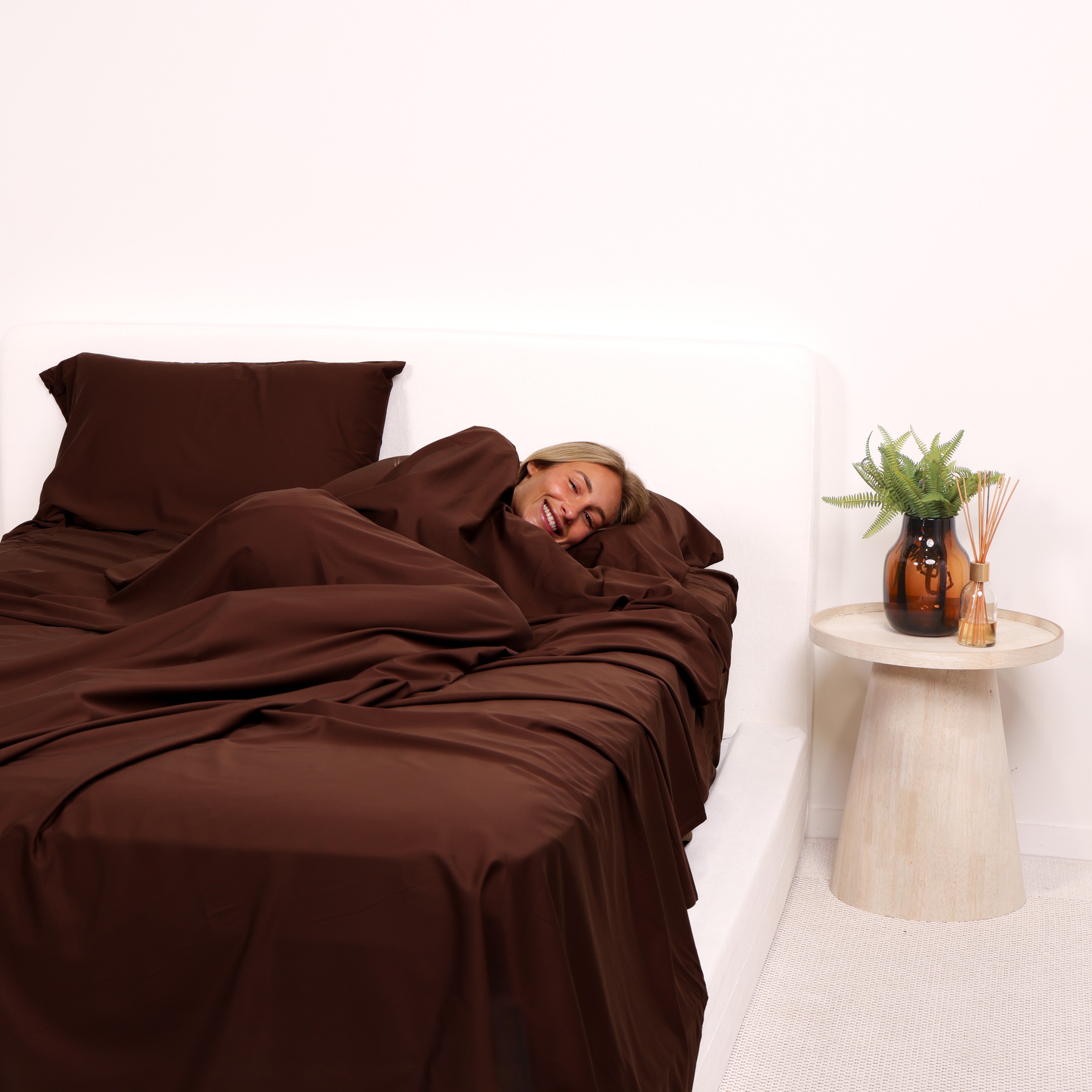 Luxury Bedding Set Queen Cradle Mountain Brown
