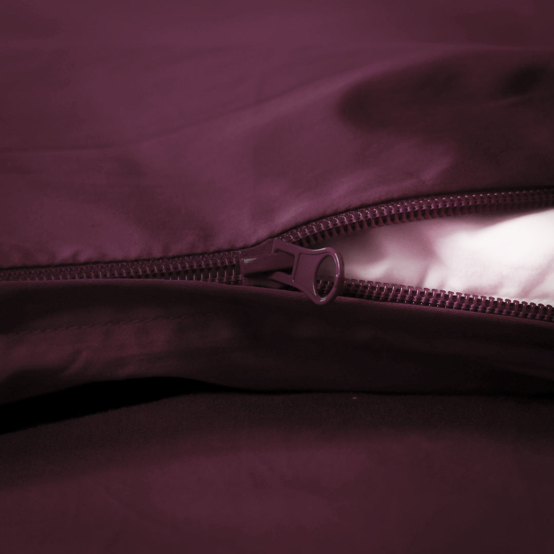 Luxury Quilt Cover Super King Lady Musgrave Burgundy