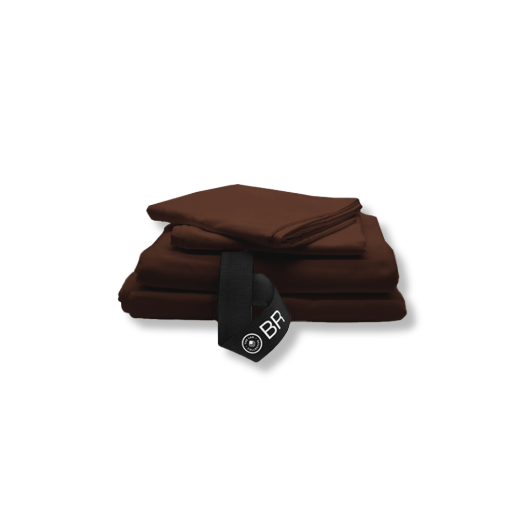 Luxury Bedding Set Queen Cradle Mountain Brown