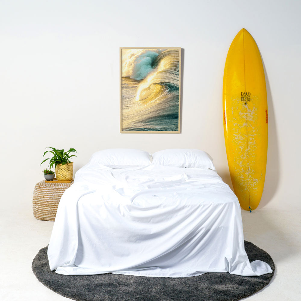 Luxury Bedding Set King Whitehaven White